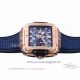 AAA replica BBF factory Hublot Big Bang square hollow rose gold case rubber strap watch (6)_th.jpg